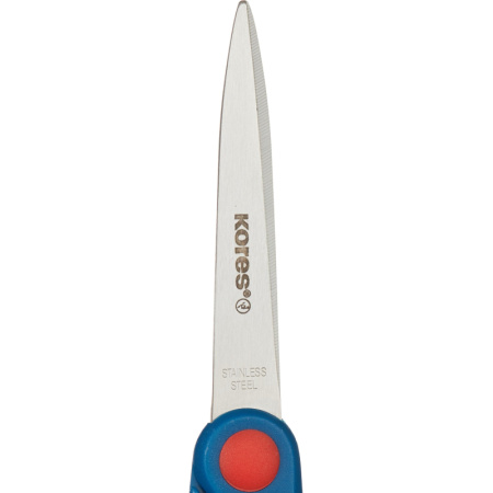 Ножницы Kores Softgrip 170 мм с пласт.прорезин.анатом.руч.цв.вассорт