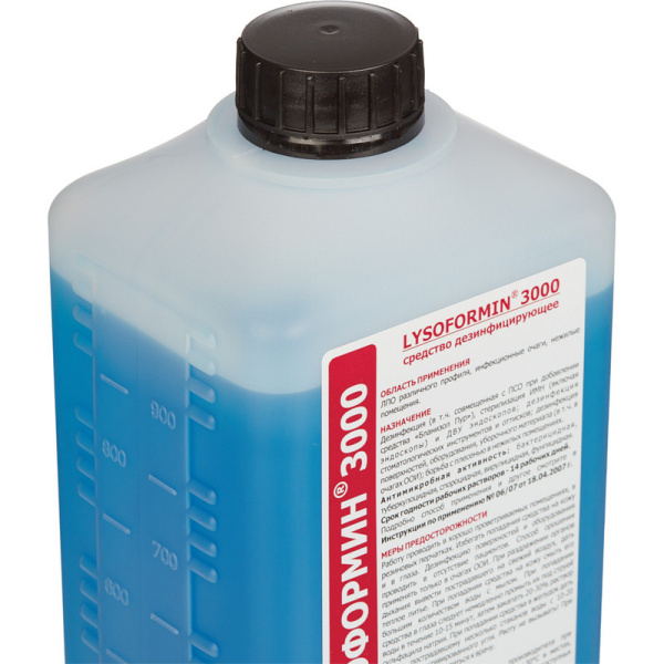 Дезинфицирующее средство Лизоформин-3000   1,0 л (концентрат)