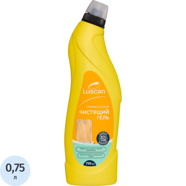 Средство для сантехники LUSCAN 750мл с хлором