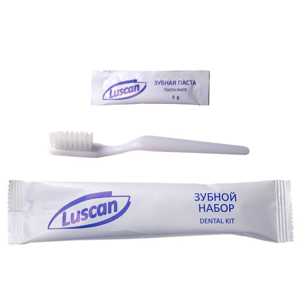 Набор зубной Luscan, флоупак, 300 шт