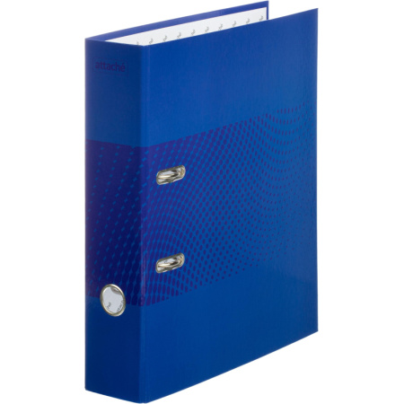 Папка-регистратор Attache  Digital, синий лам.карт./бум.,75мм