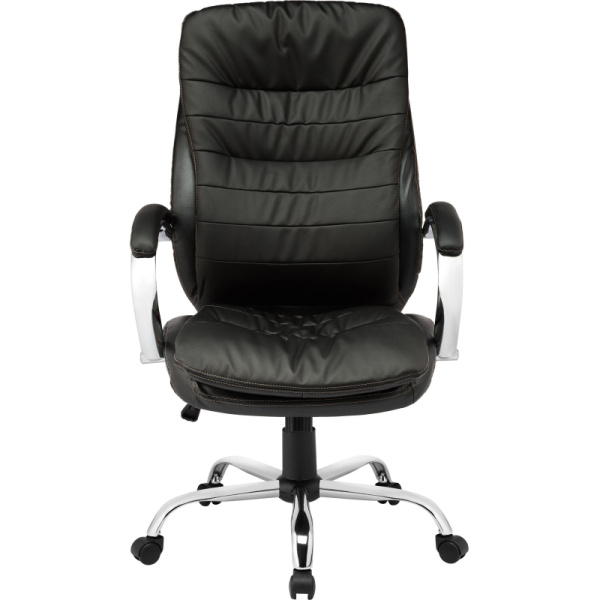 Кресло BN_Dp_Руководителя EChair-515 RT искусств.кожа черный