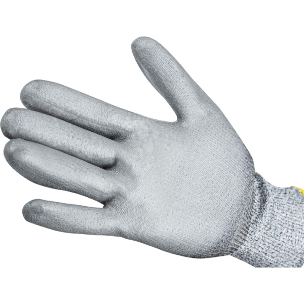 Перчатки защитные от порезов Manipula Стилкат ПУ 5 (HPP-107/MG-466)р10