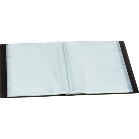 Папка файловая на 80 файлов в коробе черный