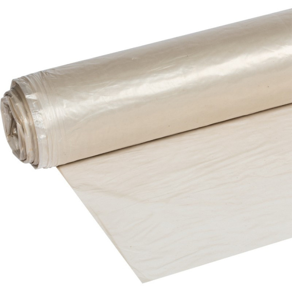 Пленка укрывная техническая рукав ПВД, серая,2сорт,100мкм,1,5 х 100м (21кг)