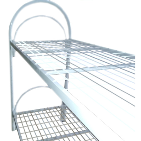 Кровать RusT_ двухъярусная КС2 200x83x170 сп. мест 190х80белый