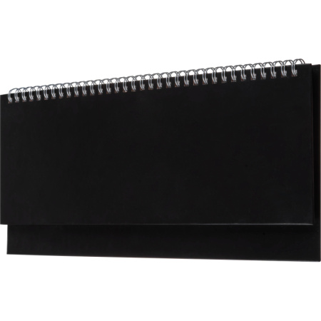 Планинг недатированный черный,305х130, 64 л.,Ideal 3-457/03