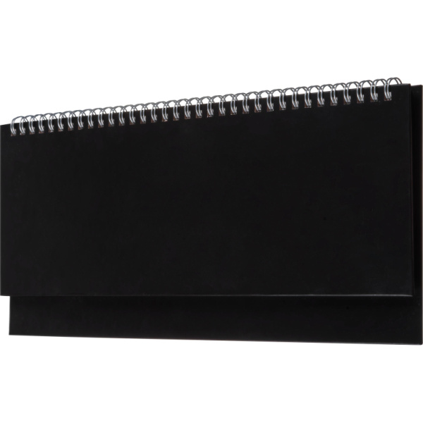 Планинг недатированный черный,305х130, 64 л.,Ideal 3-457/03