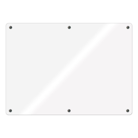 Доска стеклянная магнитная, 120х200, Attache, белый