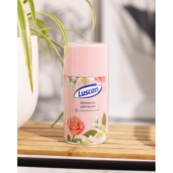Баллон сменный для автоосвежителя Luscan 250мл Ароматы цветения сух распыл