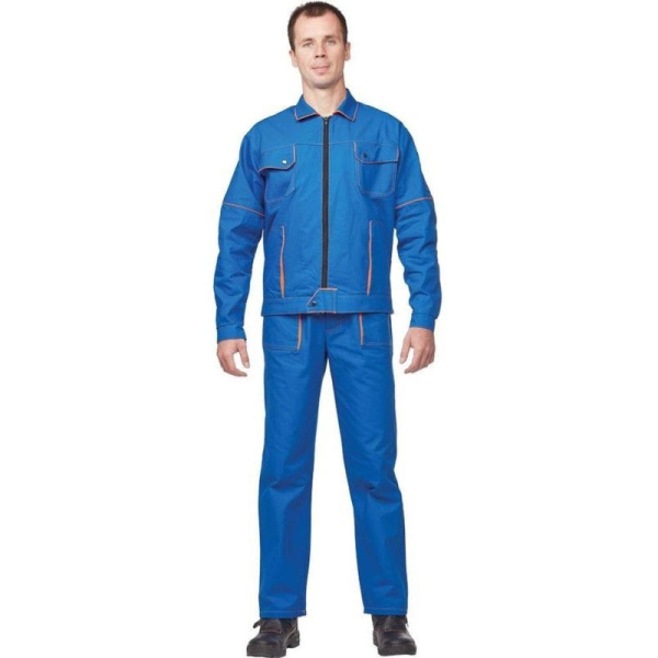 Костюм рабочий летний мужской л06-КБР вас. (р.44-46) 182-188