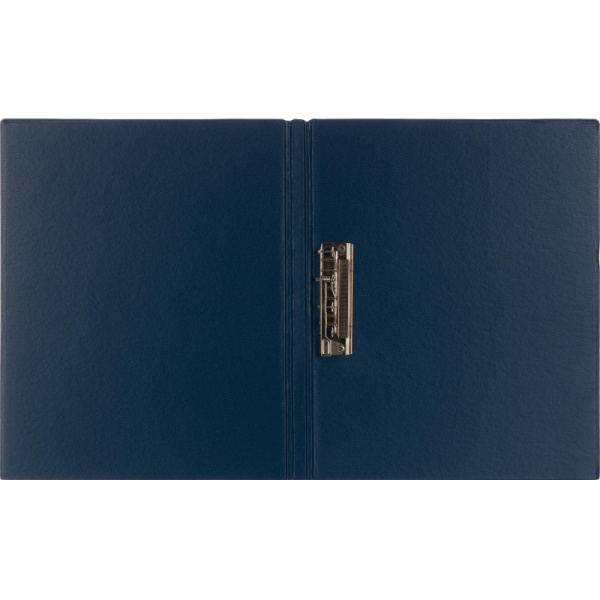 Папка с зажимом синяя Дания-Россия