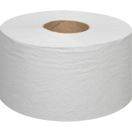 Бумага туалетная д/дисп 1сл бел макул втул 200м 12рул/уп 200W1