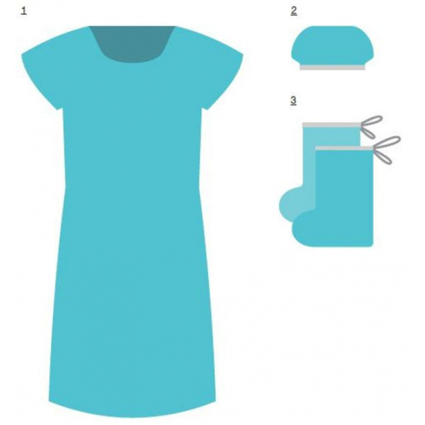 Комплект акушерский медицинский, стерил. КБР-15   Гекса