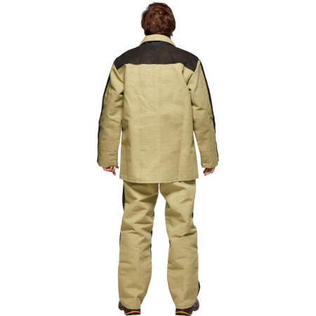 Костюм сварщика брезент+спилок кур/брюки (модель КС09) (р.60-62) 170-176