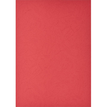 Обложки для переплета картонные Promega office крас.кожаА4,230г/м2,100шт/уп