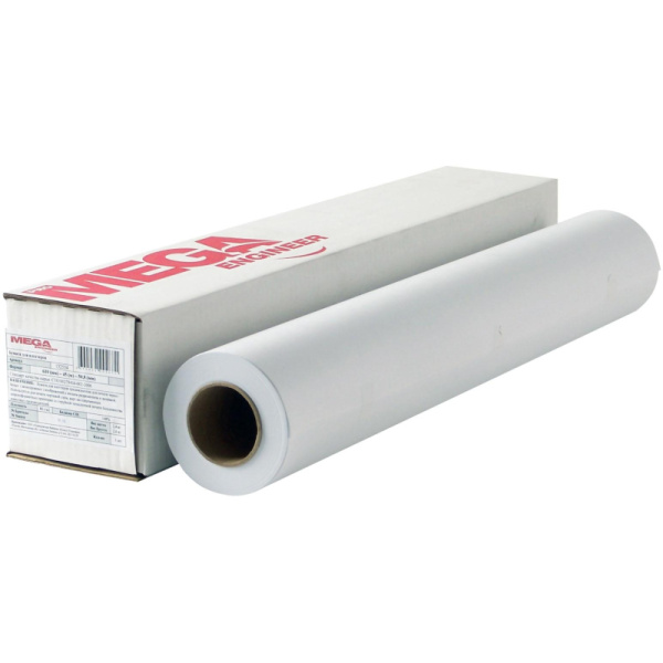 Бумага широкоформатная ProMEGA engineer Bright white 120г 610ммх30м 50,8мм