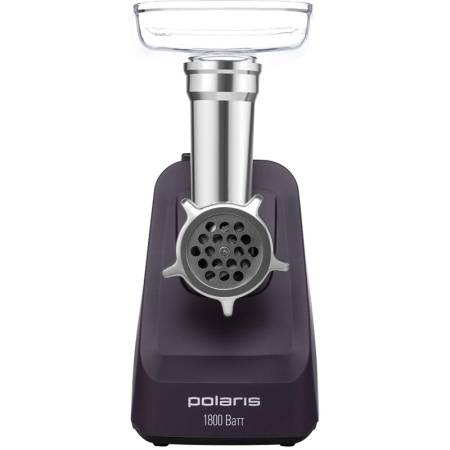 Мясорубка Polaris PMG 1852 RUS, 1800 Вт, бордовый