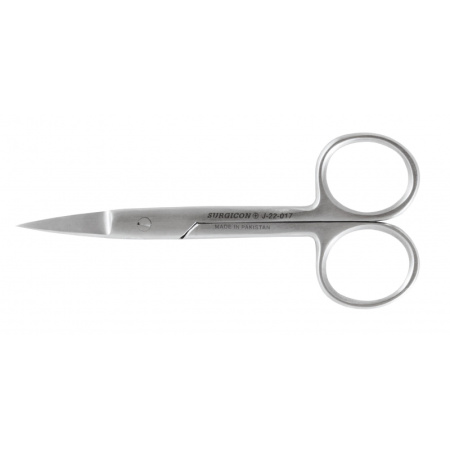 Ножницы остроконечные прямые, 100 мм, J-22-017