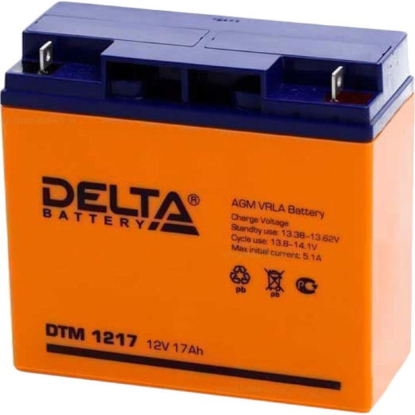Батарея для ИБП Delta DTM 1217 (12В/17Ah)