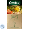 Чай Greenfield Quince Ginger зел, 25пак