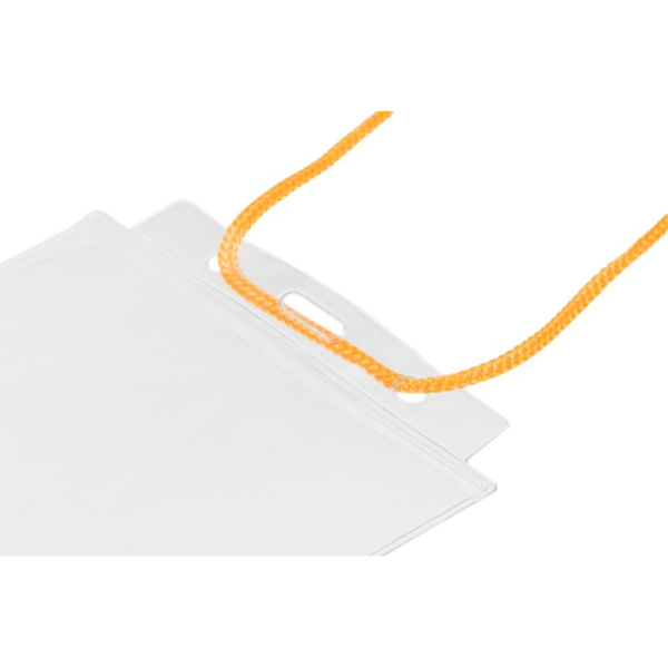 Бейдж 107х83мм Attache д/карт 100х71мм тесьма '1016,  10 шт