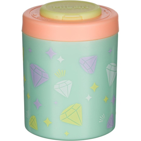 Точилка Milan SUGAR, 2 отверстия, пластик, цвет в ассорт.