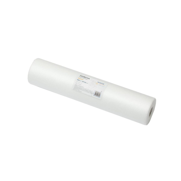 Салфетка в рулоне 40х40, белый (200шт/упак), SS Выбор, 10476