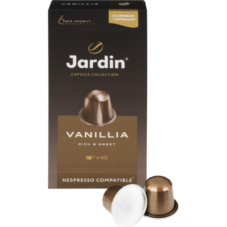 Кофе в капсулах Jardin Vanillia, 10x5г
