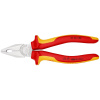 Плоскогубцы комбинированные VDE L-180 мм KNIPEX KN-0306180