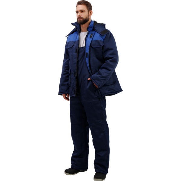 Костюм рабочий зимний з12-КПК син/вас (60-62)170-176