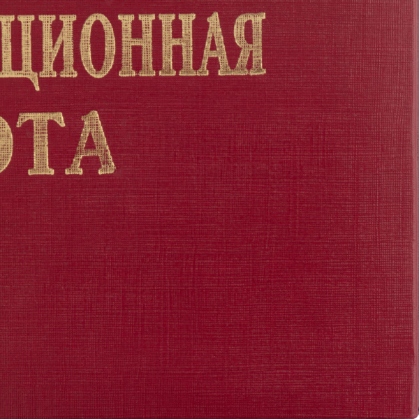 Папка ВЫПУСКНАЯ КВАЛИФИКАЦИОННАЯ РАБОТА, бумвинил, бордовая