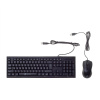 Клавиатура + мышь Oklick 620M клав:черный мышь:черный USB
