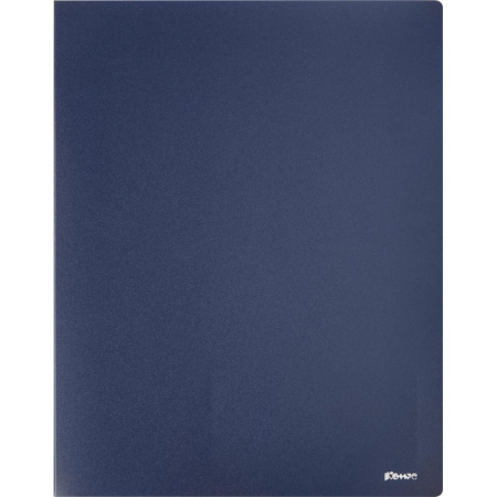 Скоросшиватель пластиковый с пруж.мех.Комус синий