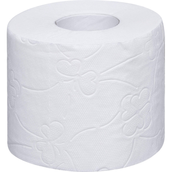 Бумага туалетная Luscan Deluxe 3сл бел 100%цел втул 19,35м 155л 8рул/уп