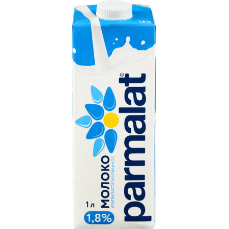 Молоко Parmalat  1,8% 1л