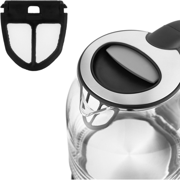 Чайник Kitfort КТ-654-5 серый, 1.7л