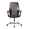 Кресло VB_EChair-225 DSL PTW к/з черный, сетка черная, хром