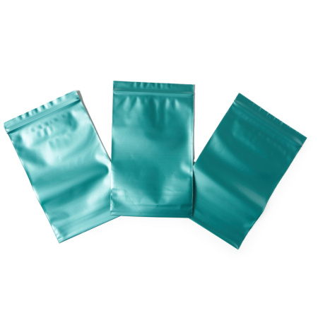 Пакет с замком (Zip Lock) 10 х 15 см, 60 мкм, зеленый,  100 шт/уп