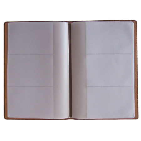 Визитница настольная 72 виз,черный,А5,133х202мм,АТТАСНЕ Вива