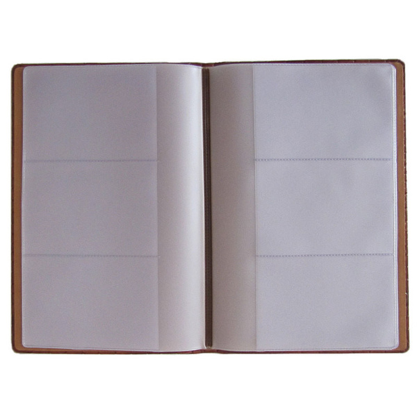 Визитница настольная 72 виз,черный,А5,133х202мм,АТТАСНЕ Вива