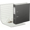 Папка-регистратор ECONOMY PLUS, 80мм, серый,ПБП1, карм.кор.,мет.уг