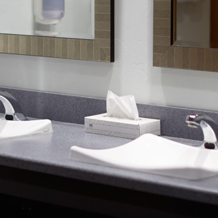 Салфетки косметические Tork F1 д/лица 2сл. 100шт/уп 120380