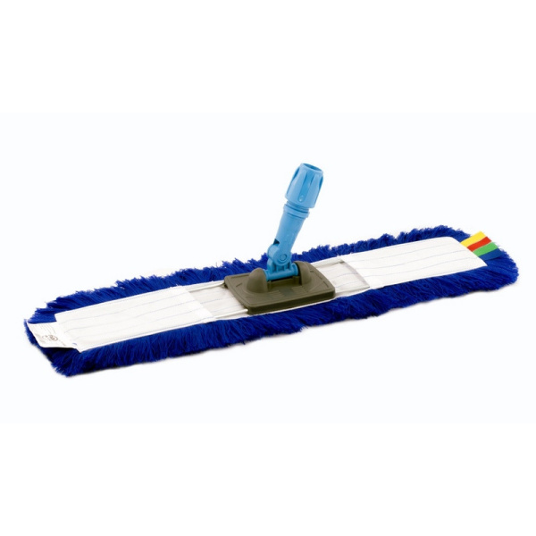 Держатель МОПа рамочный 100х10см т.серый/синий NT184