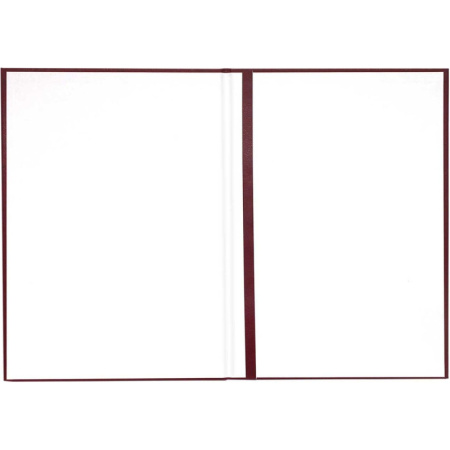 Папка адресная Виньетка бумвинил бордо. Упаковка 5 шт.