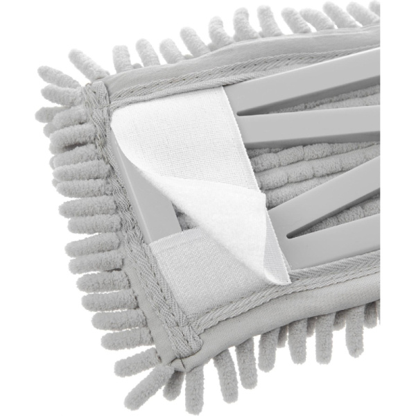 Швабра флаундер с насадкой из микрофибры (шенилл)