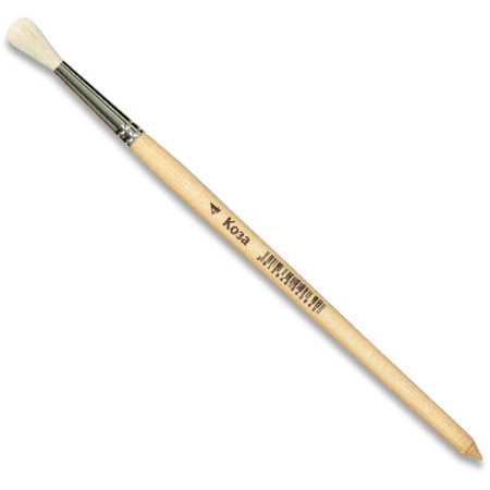 Кисть №1School коза круглая №4