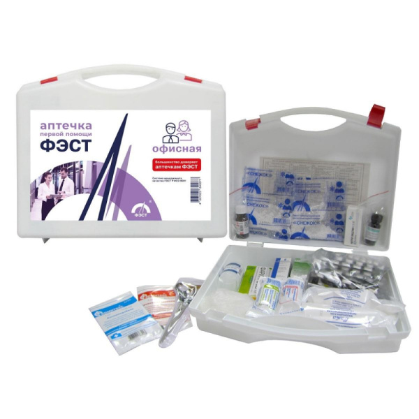 Аптечка первой помощи офисная ФЭСТ(до 30 человек)(полистир)№ 5.1 1016