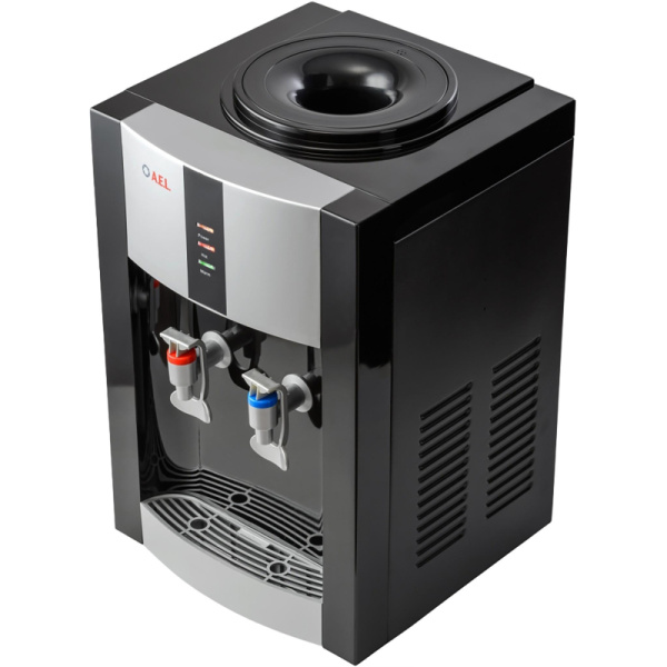 Кулер для воды AEL TK-47 black/silver настольный ,  нагрев/ без охлаждения