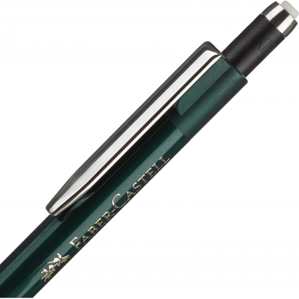 Карандаш механический Faber-Castell GRIP1345,0,5мм,зел.металл
